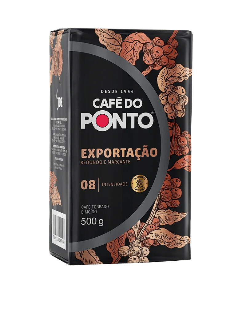 Embalagem Café do Ponto Exportação 500g a vácuo