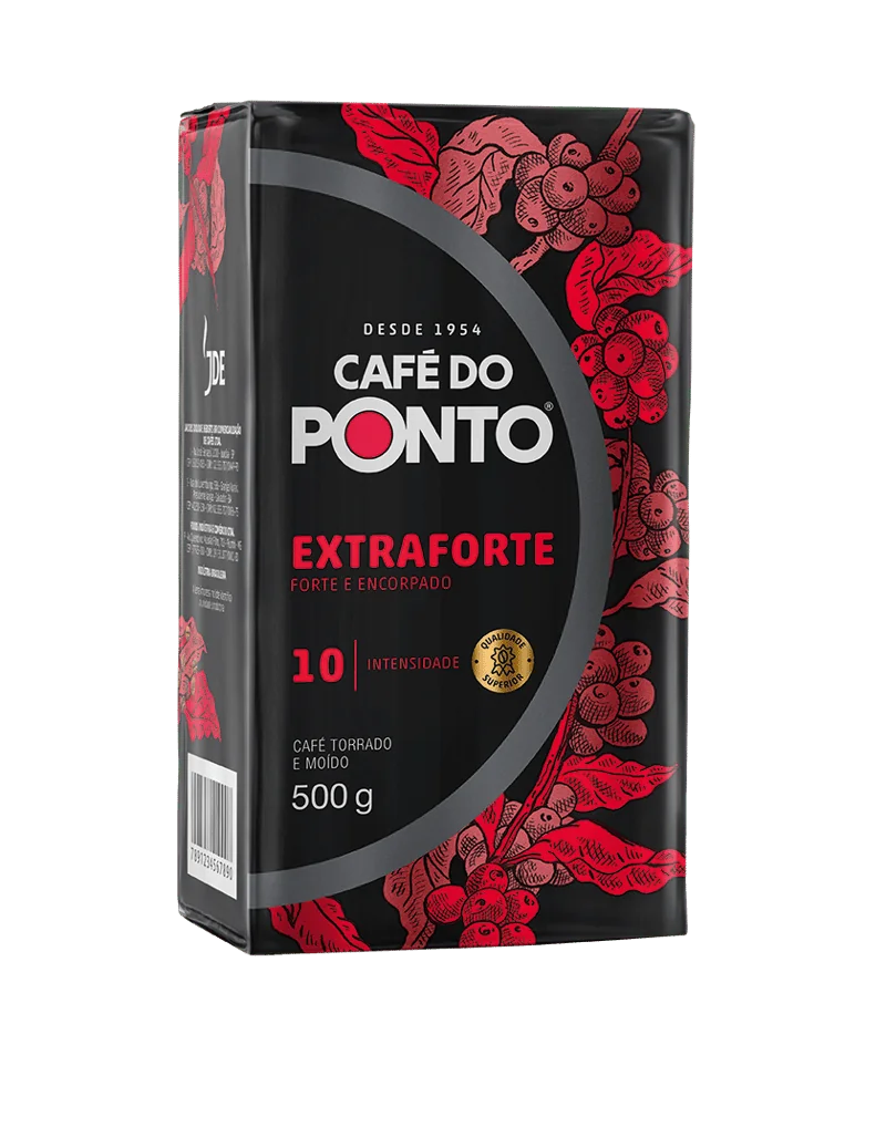 Embalagem Café do Ponto Extraforte 500g a vácuo